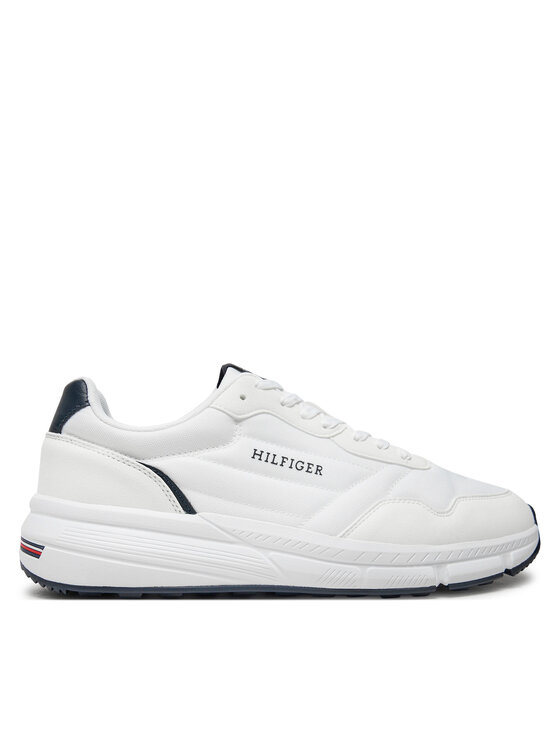 Tommy Hilfiger Sneakers Tommy Hilfiger Faston Mix Ess FM0FM05141 Bianco