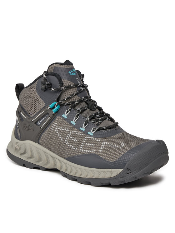 Keen Trekingová obuv Keen Nxis Evo Mid Wp 1027197 Šedá