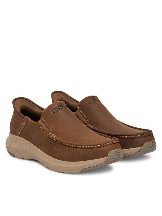 Skechers Półbuty Skechers Parson-Oswin 204866/DSRT Brązowy