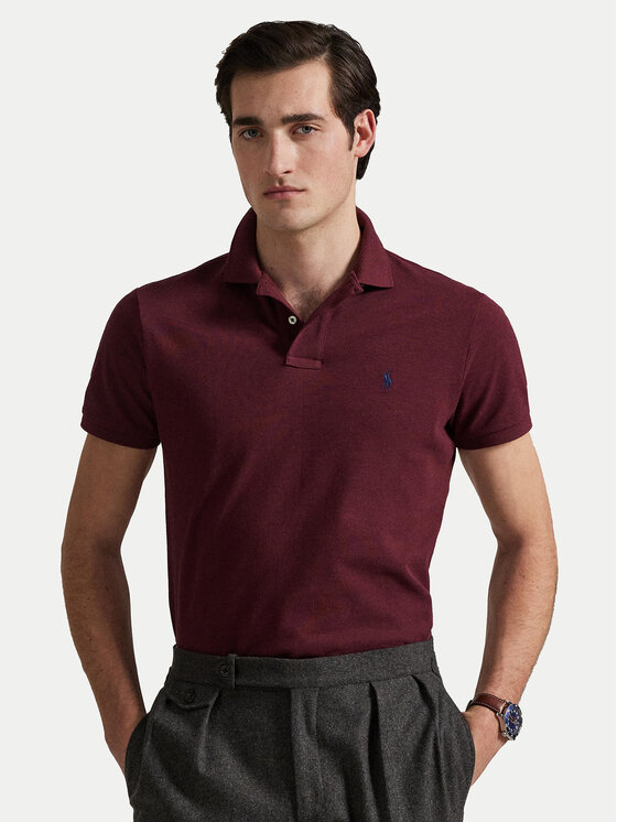 Polo Ralph Lauren Polo Ralph Lauren Polo 710536856343 Tamnocrvena Slim Fit