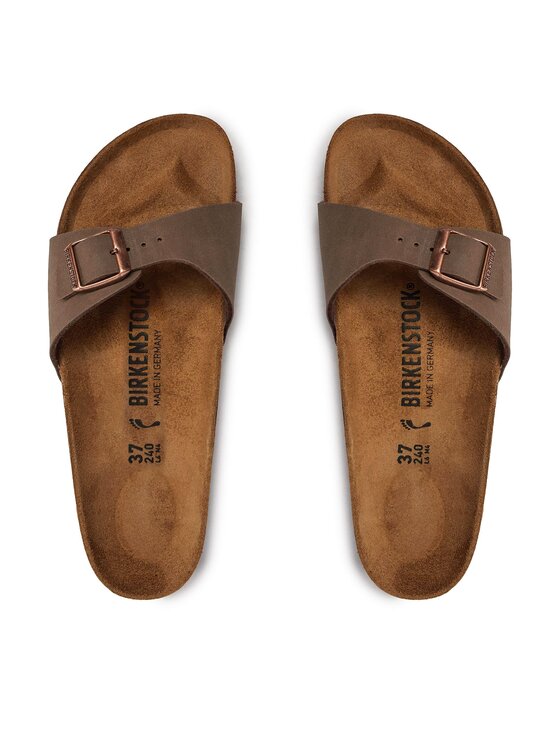 Birkenstock Šľapky Birkenstock Madrid 0040093 Hnedá