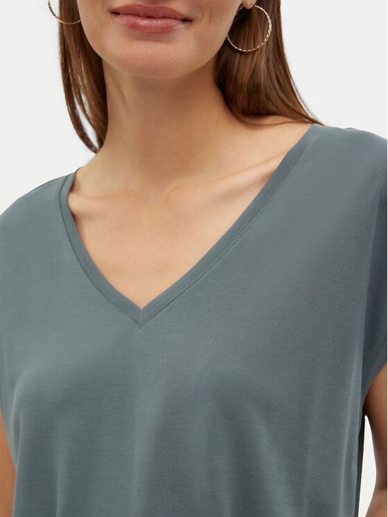 Vero Moda Vero Moda Camiseta Filli 10247666 Verde Relaxed Fit