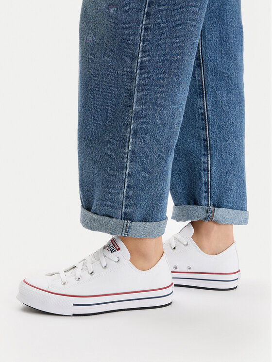 Converse Plátenky Converse Chuck Taylor All Star Eva Lift Ox 272858C Biela