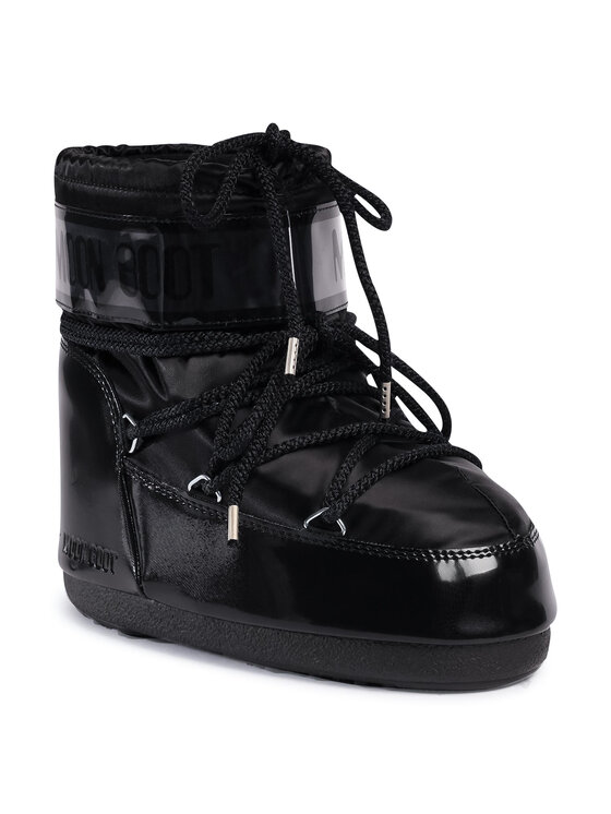 Moon Boot Śniegowce Moon Boot Classic Low Glance 14093500001 Czarny