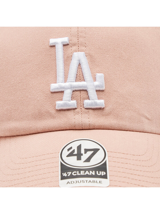 47 Brand Czapka z daszkiem 47 Brand Mlb Los Angeles Dodgers ’47 Clean Up W/No Loop Label B-NLRGW12GWS-DV Pomarańczowy
