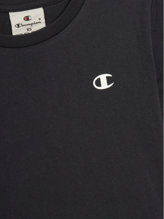 Champion Champion Комплект футболок 306581 Чорний Regular Fit