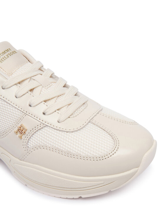 Tommy Hilfiger Superge Tommy Hilfiger Modern Runner Shiny Leather FW0FW09413 Bež