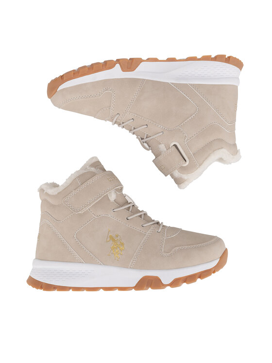 U.S. Polo Assn. Черевики U.S. Polo Assn. MELITA001K/DY1 Бежевий