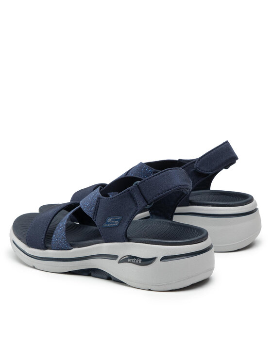 Skechers Sandale Skechers Go Walk Arch Fit 140226/NVY Bleumarin