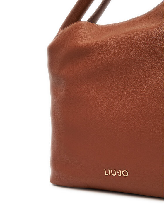 Liu Jo Ročna torba Liu Jo Ecs M Hobo AF5058 E0058 Rjava