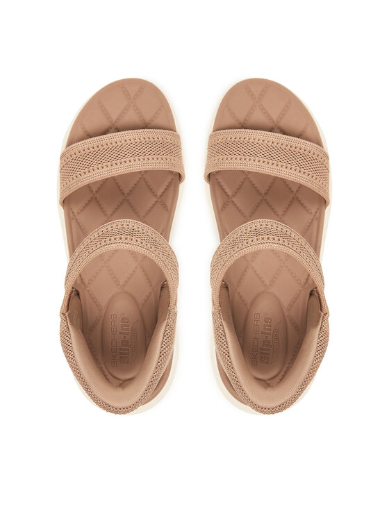 Skechers Босоніжки Skechers Slip-Ins: Arch Fit 2.0 Sandal - Kennedy 140844/TAN Бежевий