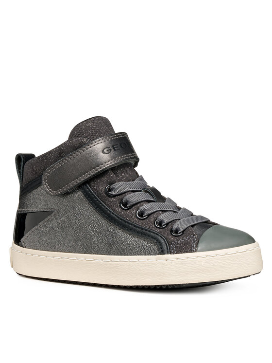 Geox Snīkeri Geox J Kalispera J944GM 0NFGN C1048 S Pelēks