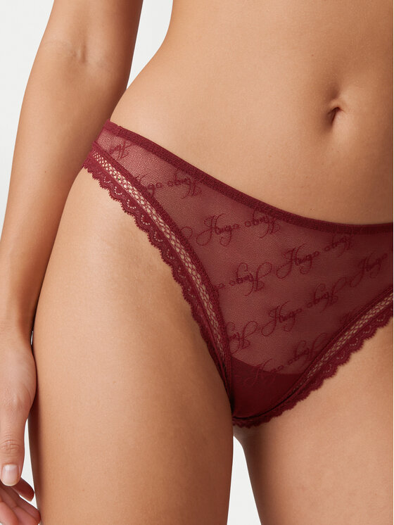 HUGO HUGO Tangas 50566801 Rojo oscuro
