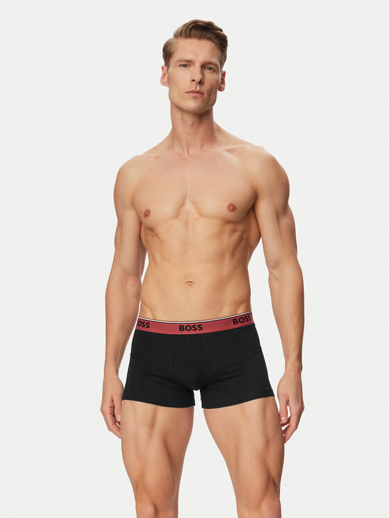 BOSS BOSS Conjunto de calzoncillos boxer 50554693 Negro