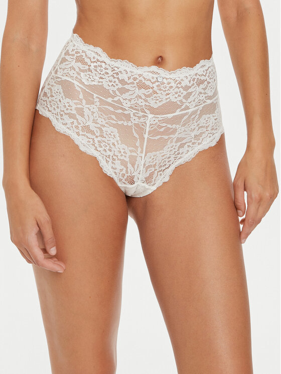 Ysabel Mora Ysabel Mora Mutande classiche a vita alta 10141 Bianco