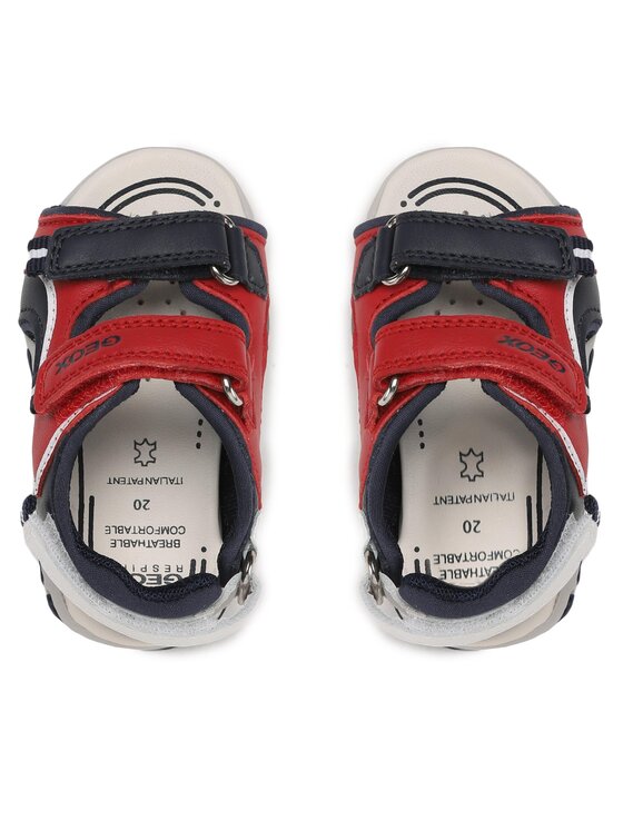 Geox Sandali Geox B Sandal Flaffee Boy B3559A 08515 C7217 M Rosso