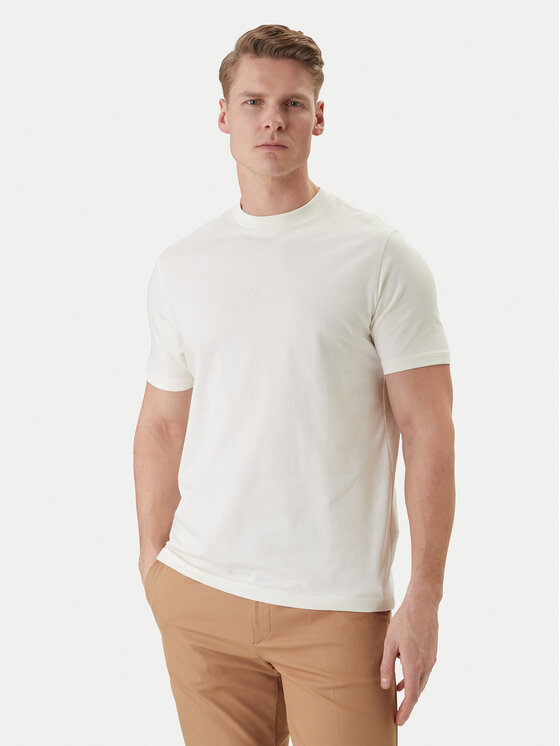 KARL LAGERFELD KARL LAGERFELD Camiseta 755047 562235 Beis Regular Fit