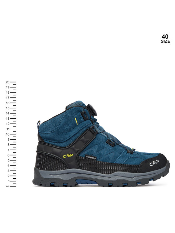 CMP Trekkingi CMP Kids Kiruna Mid Fitgo Fleece Wp 3Q57894J Niebieski