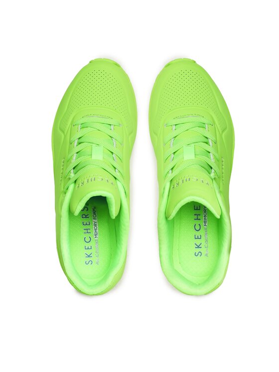 Sneakers Skechers Night Shades 73667/LMGN Verde | Epantofi.ro