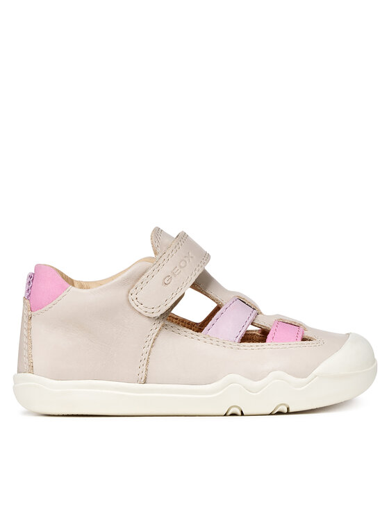 Geox Σανδάλια Geox B Steppieup Girl B5563A 000CL C0175 Εκρού