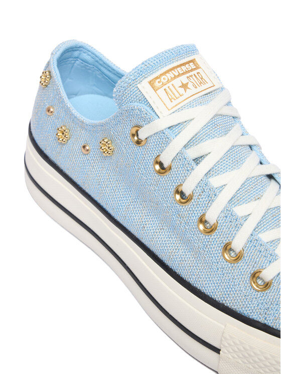 Converse Кеди Converse Chuck Taylor All Star Heathered Glam A17596C Голубий