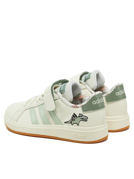adidas Sneakersy adidas Dino Grand Court 2.0 JI3896 Biela