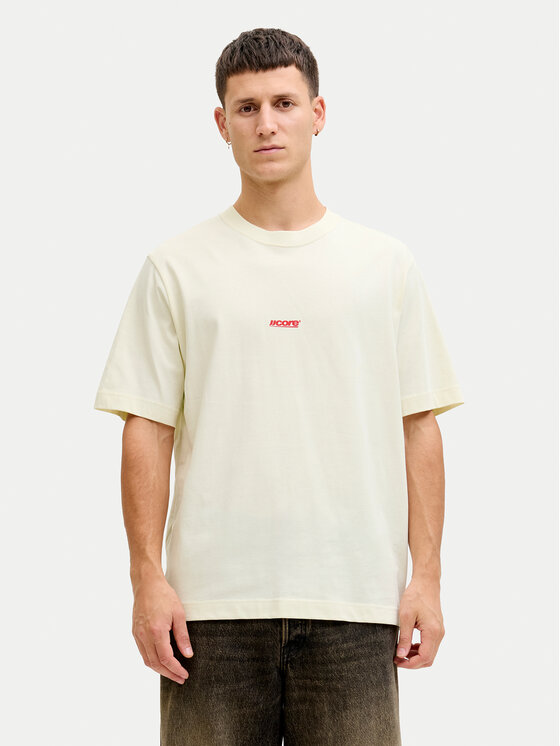 Jack & Jones Jack & Jones Camiseta Club 12289842 Amarillo Relaxed Fit
