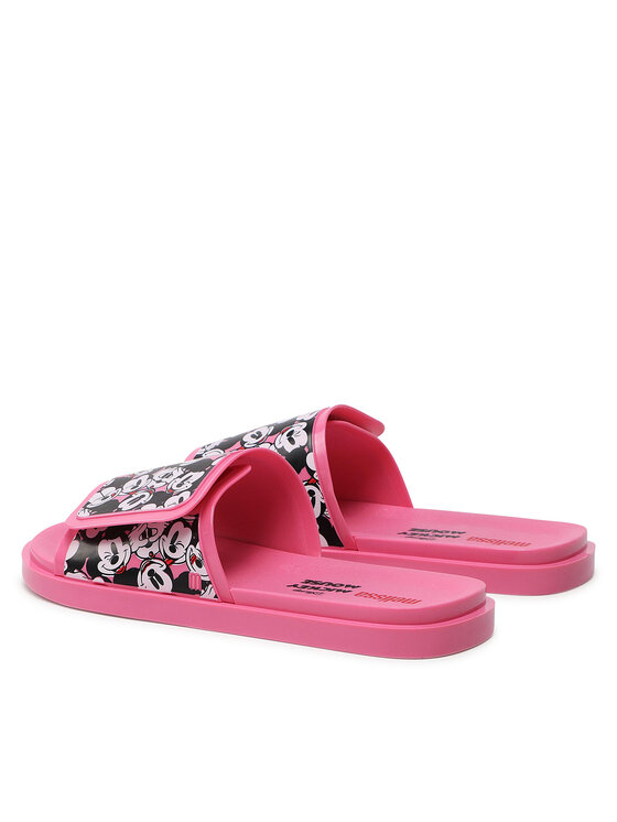 Melissa Шльопанці Melissa Groovy + Mickey Mouse 33632 Чорний