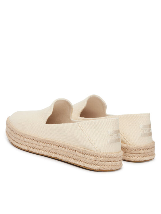 Toms Еспадрильї Toms Carolina 10020991 Світло-бежевий