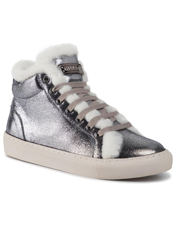 Guess Снікерcи Guess Furry FJ8FUR ELE12 Срібний