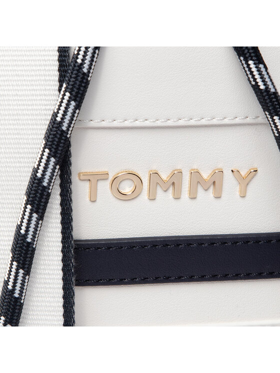Tommy Hilfiger Geantă Tommy Hilfiger Item Staple Bucket AW0AW08310 Alb