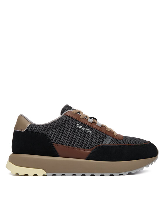 Calvin Klein Sneakersy Calvin Klein City Runner Laceup Ny-Rec Su HM0HM02215 Czarny