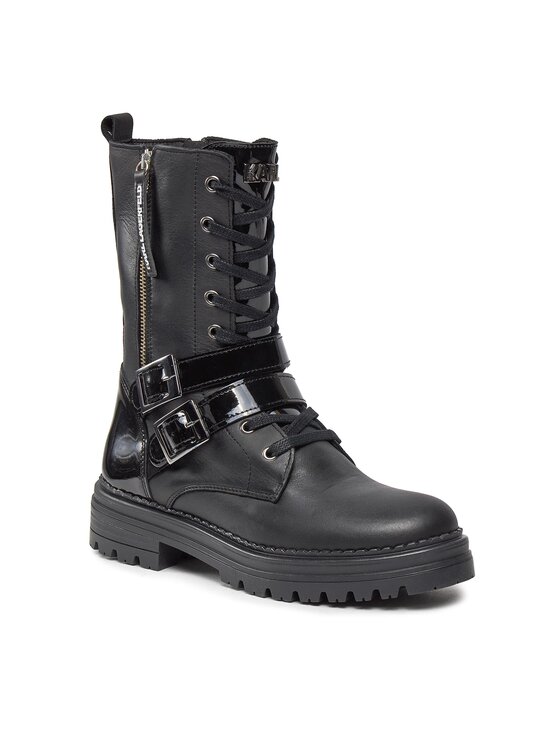 Karl Lagerfeld Kids Stivaletti Karl Lagerfeld Kids Z19112 M Nero