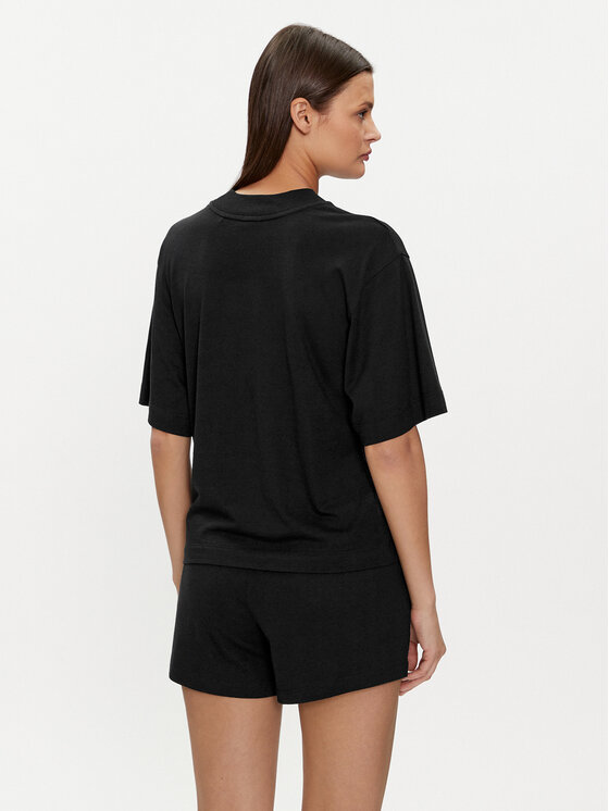 BOSS Boss Pižama Adeline 50515581 Črna Regular Fit