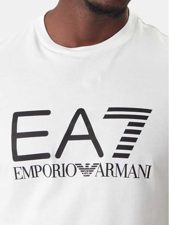 EA7 Emporio Armani EA7 Emporio Armani Camiseta 7M001412 AF22264 U0002 Blanco Regular Fit