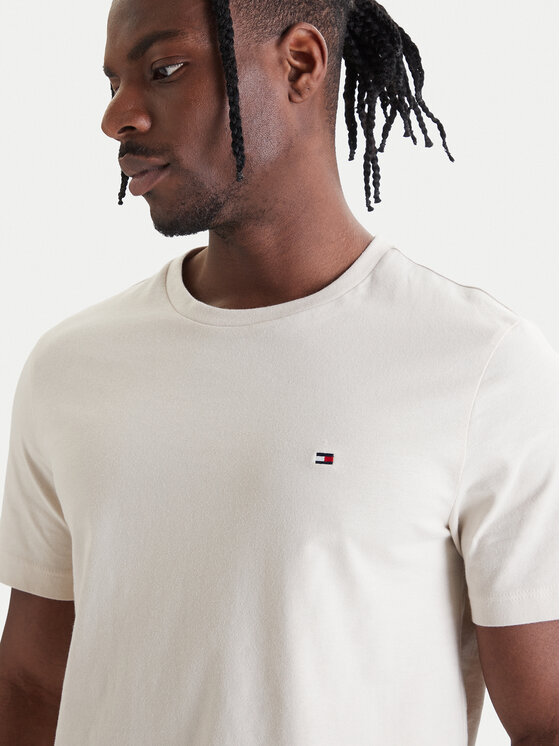 Tommy Hilfiger Tommy Hilfiger Póló Ess Seasonal MW0MW39995 Bézs Regular Fit