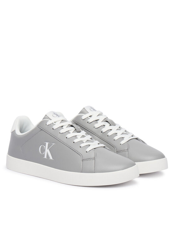 Calvin Klein Sneakers Calvin Klein 3 Cupsole Derby Pu Tmb HM0HM02331 Gri deschis
