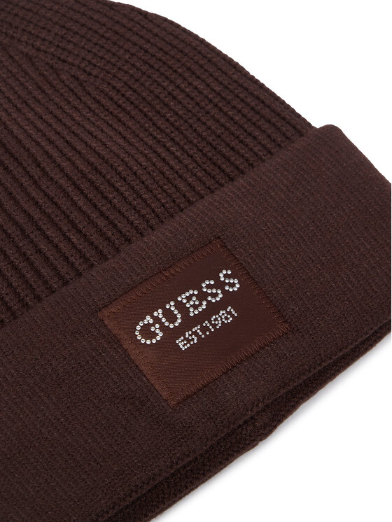 Guess Căciulă Guess AW5631 VIS01 Maro închis
