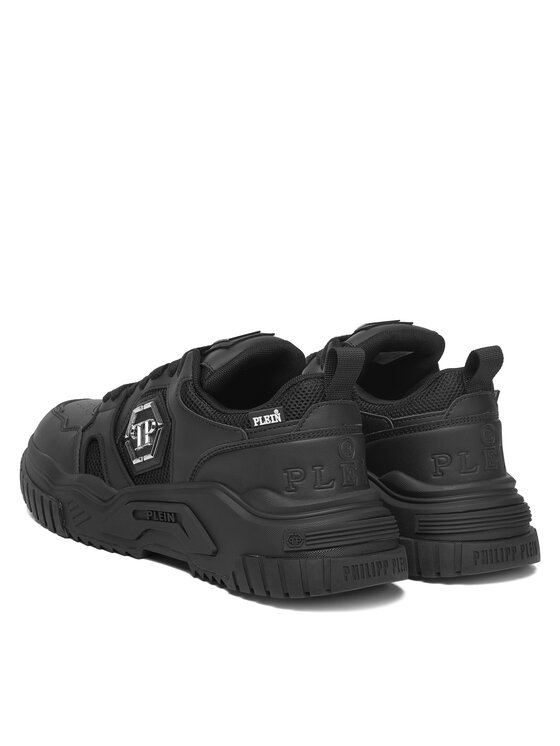 PHILIPP PLEIN Снікерcи PHILIPP PLEIN New Predator FAES USC0837 PTE003N Чорний