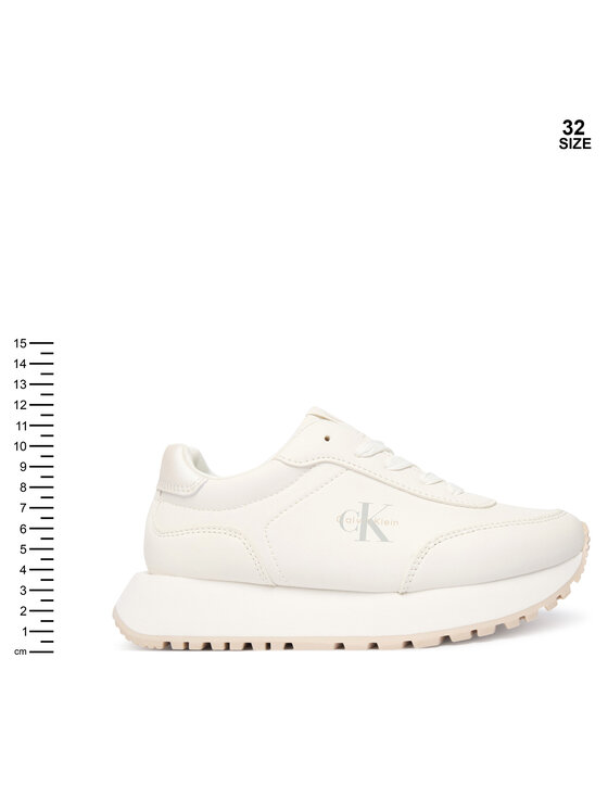 Calvin Klein Sneakersy Calvin Klein V3A9-83110-1355530 S Bílá