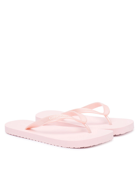 Calvin Klein Flip-flops Calvin Klein Flip Flop Tpu Metallic HW0HW02956 Világos rózsaszín