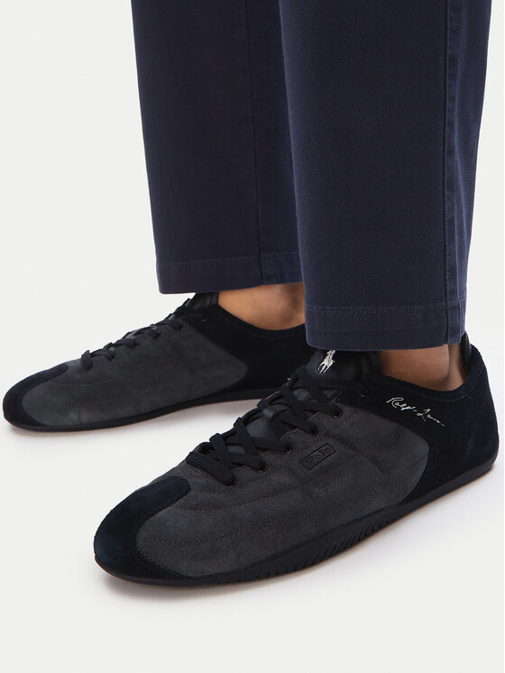 Polo Ralph Lauren Sneakersy Polo Ralph Lauren Rl Racer Vec 809P15759001 Černá