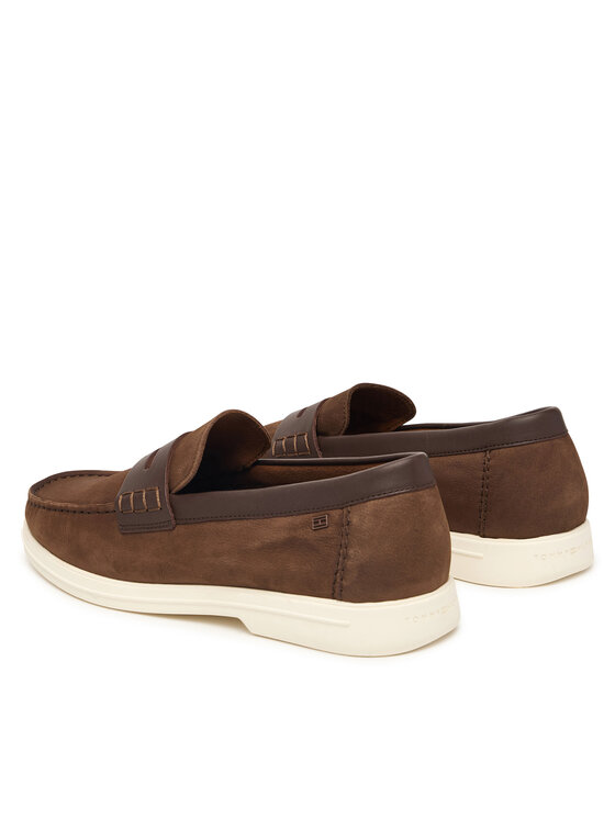 Tommy Hilfiger Mokasini Tommy Hilfiger Mix FM0FM05785 Rjava