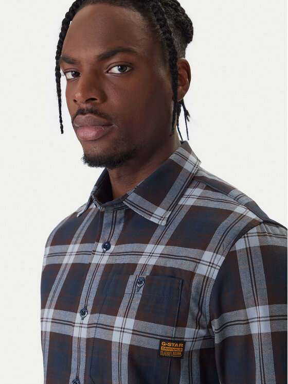G-STAR G-STAR Camisa Bristum 2.0 D23553 D748 Azul marino Slim Fit