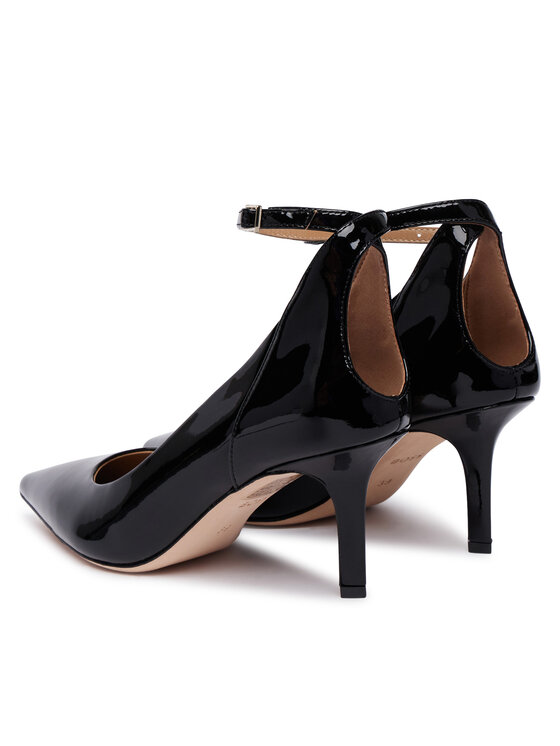BOSS Pantofi cu toc subțire BOSS Miah 50573113 Negru