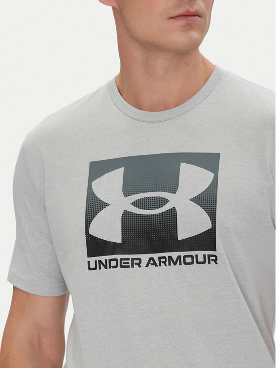 Under Armour Under Armour Majica Boxed Sports 1386793 Siva Loose Fit