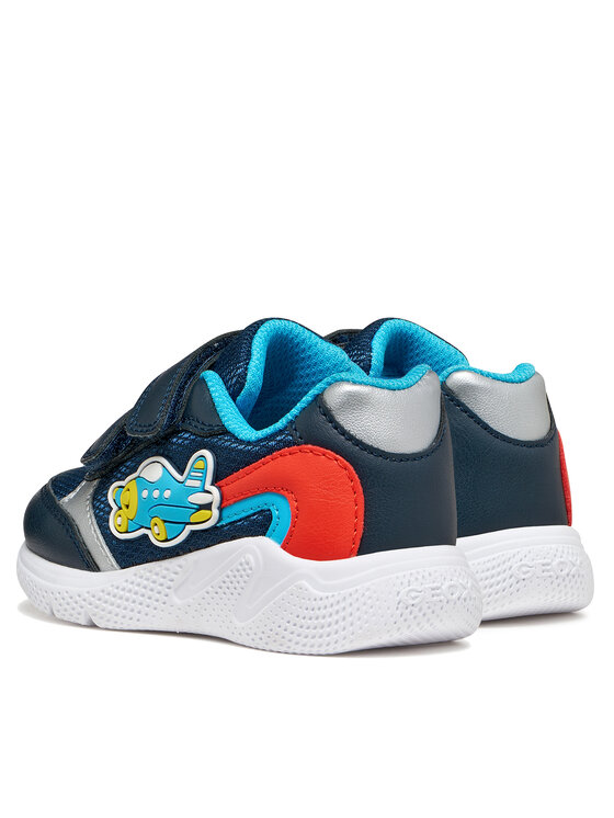 Geox Sneakersy Geox B Sprintye Boy B654UA 01454 CF44D S Granatowy