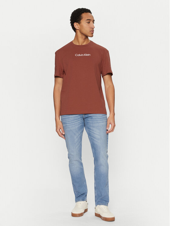 Calvin Klein Calvin Klein T-shirt Hero K10K111346 Rosso Regular Fit