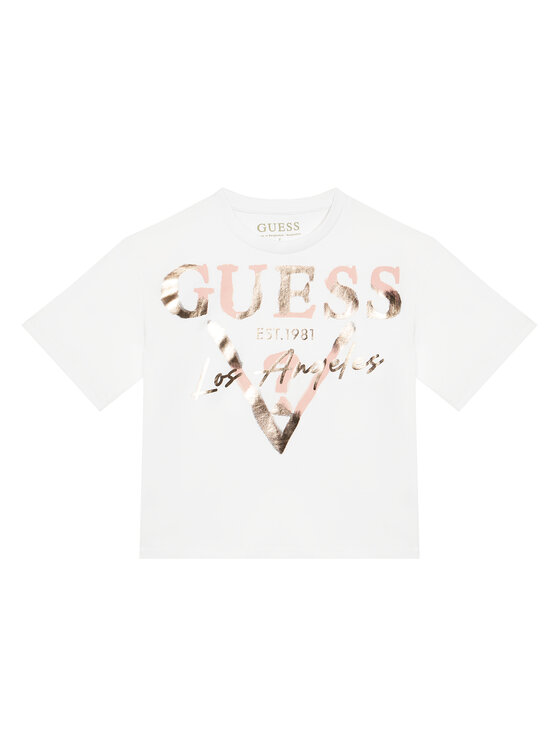 Guess Guess Camiseta J6GI27 K8HM4 Blanco Relaxed Fit