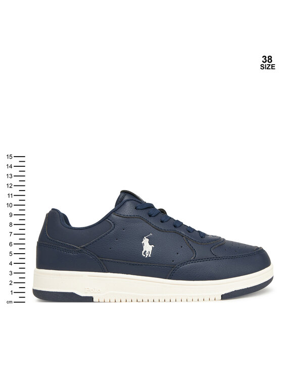 Polo Ralph Lauren Sneakersy Polo Ralph Lauren Masters Court II RL03432410 Tmavomodrá